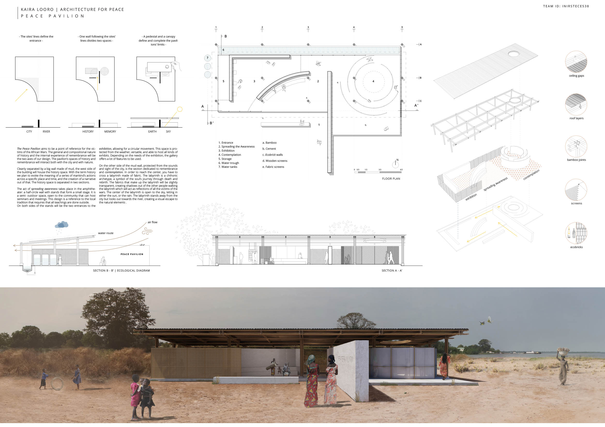 Kaira Looro awarded project peace pavilion edition 2019