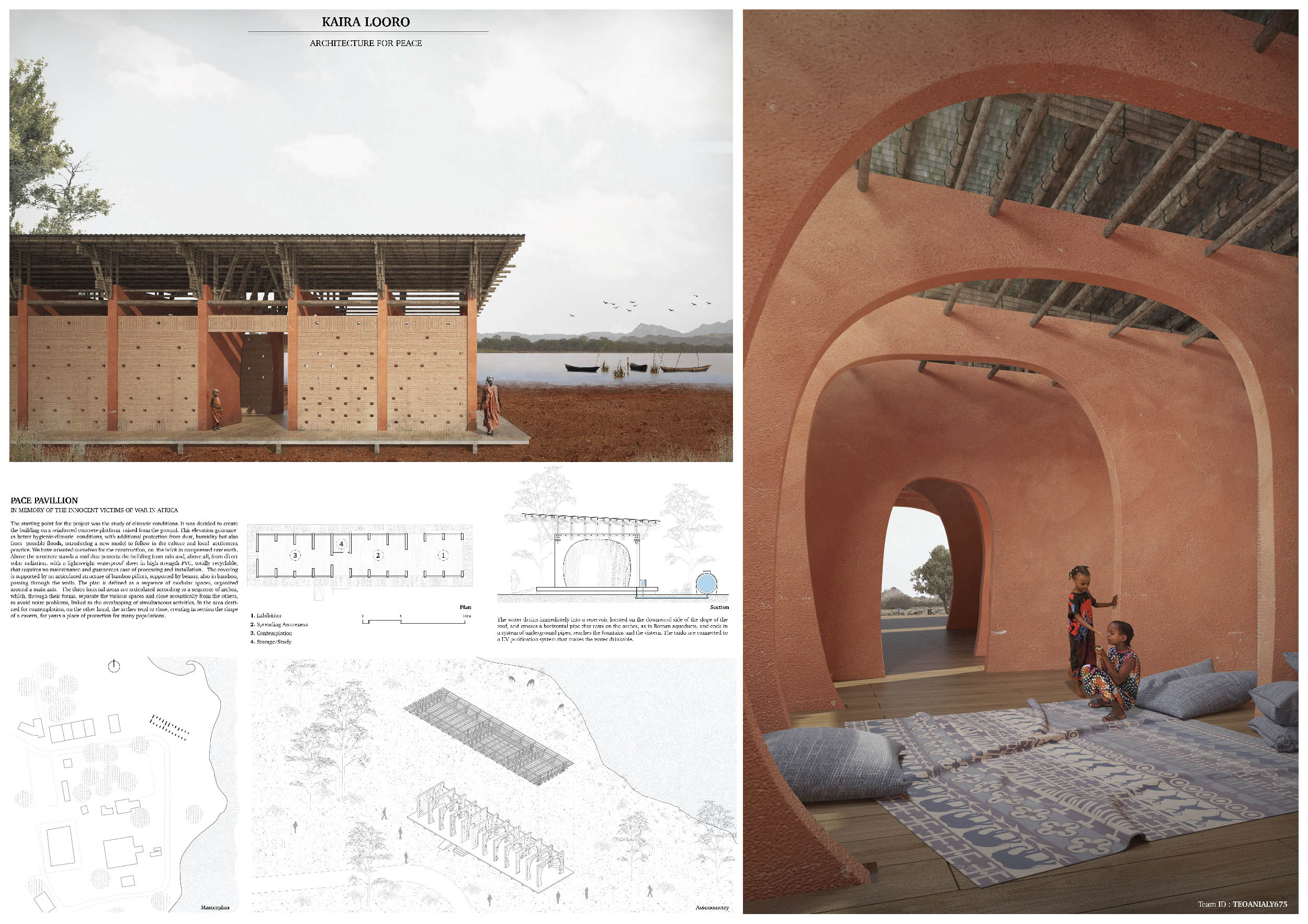 Kaira Looro awarded project peace pavilion edition 2019